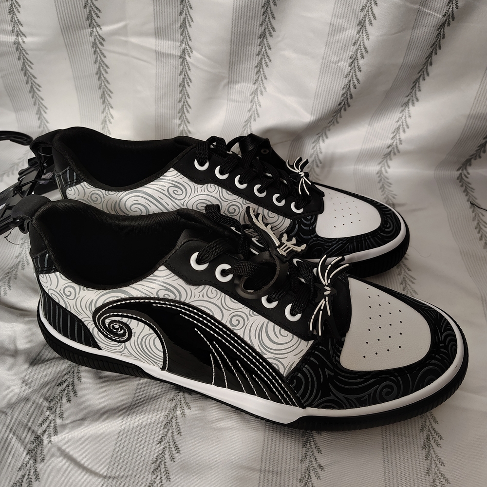 Disney Black and White Men's Sneakers